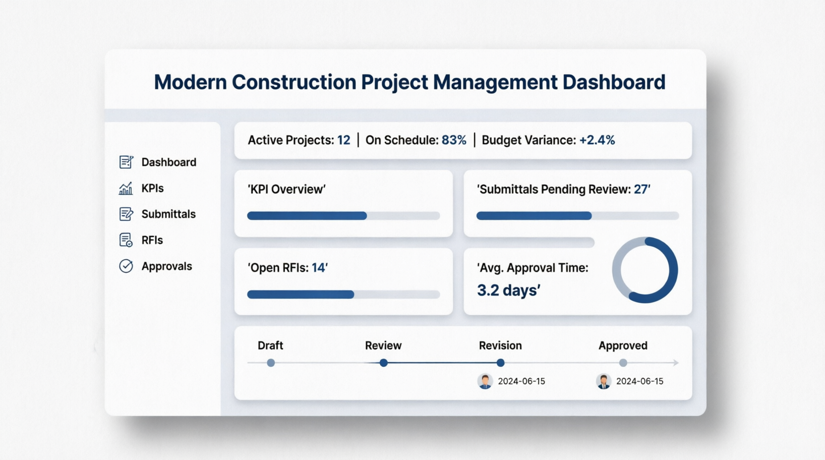 BuildVault Dashboard