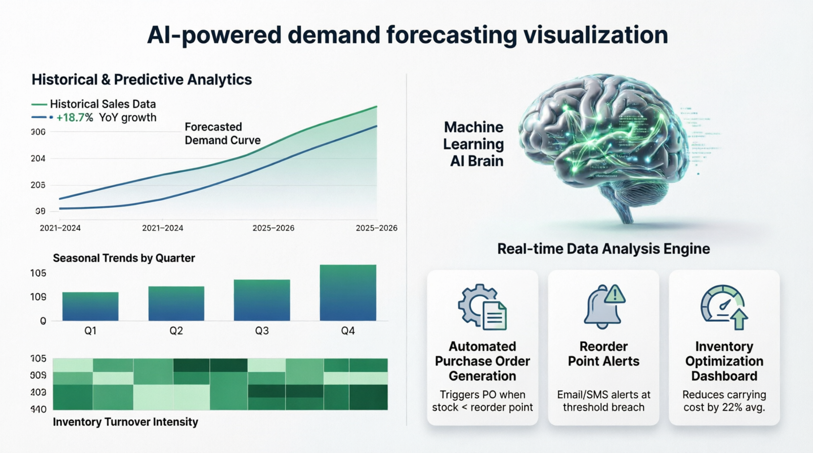 AI-powered demand forecasting and predictive analytics